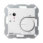 Higrostat z czujnikiem wilgotności Gira System 55