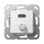 HDMI SAT gniazdo F Gira System 55