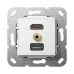 HDMI USB 3.0 typ A i bagnet miSystem 55