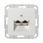Gniazdo komputerowe RJ45 podwójne Gira System 55