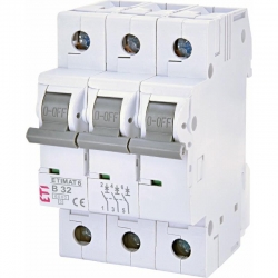 ETI-POLAM Wyłącznik nadprądowy 3P B 32A 6kA AC ETIMAT 6 002115519