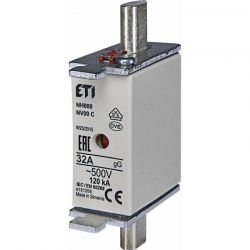 ETI-POLAM Wkładka bezpiecznikowa KOMBI NH00C 32A gG/gL 500V WT-00C 004181208