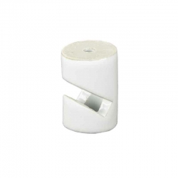 Premiumlux OLDLINE uchwyt kablowy 20 x 30 mm ceramiczny biały