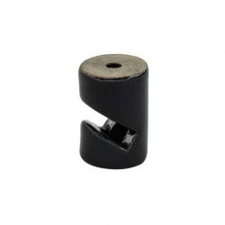 Premiumlux OLDLINE uchwyt kablowy 20 x 30 mm ceramiczny czarny