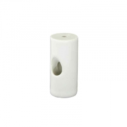 Premiumlux OLDLINE uchwyt kablowy 20 x 45 mm ceramiczny biały
