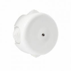 Premiumlux OLDLINE puszka łączeniowa ceramiczna biała natynkowa
