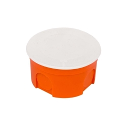 ELEKTRO-PLAST NASIELSK Puszka 0282-00 podtynkowa 70mm z pokrywą PO-70F do ścian murowanych