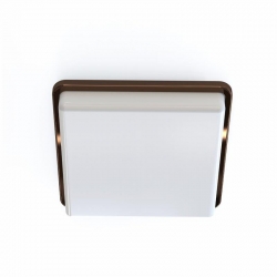 Nowodvorski plafon TAHOE E27 x 2 Tworzywo sztuczne PC Tworzywo sztuczne ABS Biały ~220-230 V MAX: 2x15W only LED