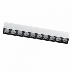 Nowodvorski oprawa natynkowa MIDI LED LED x 10 Aluminium lakierowane Biały 220-230 V MAX: 40W