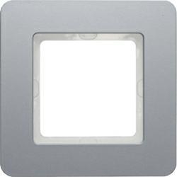HAGER POLO Berker Q.7 Ramka pojedyncza aluminium 10116074