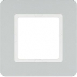 HAGER POLO Berker Q.7 Ramka pojedyńcza aluminium aksamit lakierowany 10116184
