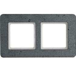 HAGER POLO Berker Q.7 Ramka podwójna beton 10126020