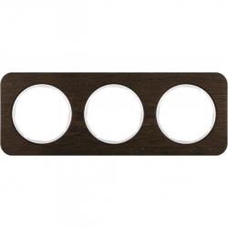 HAGER POLO Berker R.1 Ramka 3-krotna dąb/biały 10132359