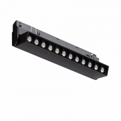 Nowodvorski LVM 3F LVM FOCUS OUT LED 9W LED Aluminium lakierowane Tworzywo sztuczne Czarny DC 48 V MAX: 9W