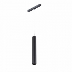 Nowodvorski LVM 3F LVM ROLLER LED 9W LED Aluminium lakierowane Tworzywo sztuczne Czarny DC 48 V MAX: 9W