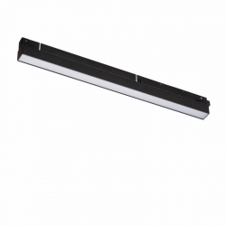 Nowodvorski LVM 3F LVM LINE LED 15W LED Aluminium lakierowane Tworzywo sztuczne Czarny DC 48 V MAX: 15W