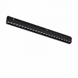 Nowodvorski LVM 3F LVM FOCUS LED 15W LED Aluminium lakierowane Tworzywo sztuczne Czarny DC 48 V MAX: 15W