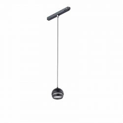 Nowodvorski LVM 3F LVM SLOT LED 5W LED Aluminium lakierowane Tworzywo sztuczne PMMA Czarny DC 48 V MAX: 5W
