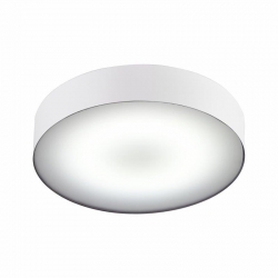 Nowodvorski plafon ARENA LED LED x 1 Stal lakierowana Tworzywo sztuczne PMMA Biały ~220-230 V MAX: 18W