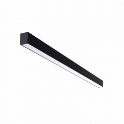 Nowodvorski lampa led CL OFFICE PRO LED 120 3000K LED x 1 Aluminium lakierowane Tworzywo sztuczne PMMA Czarny ~220-230 V MAX: 31W