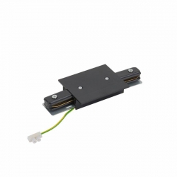 Nowodvorski NOV1F2T PROFILE RECESSED POWER STRAIGHT CONNECTOR Tworzywo sztuczne PC Stal Czarny 220-230V V