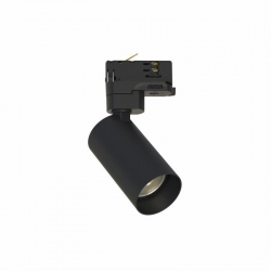 Nowodvorski system konfigurowalny lampa led CTLS MONO GU10 x 1 Stal lakierowana Tworzywo sztuczne ABS Czarny ~220-230 V MAX: 10W only LED