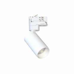 Nowodvorski system konfigurowalny lampa led CTLS MONO GU10 x 1 Stal lakierowana Tworzywo sztuczne ABS Biały ~220-230 V MAX: 10W only LED