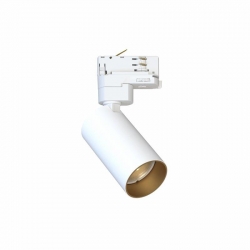 Nowodvorski system konfigurowalny lampa led CTLS MONO GU10 x 1 Stal lakierowana Tworzywo sztuczne ABS Biały ~220-230 V MAX: 10W only LED