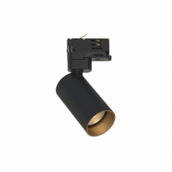 Nowodvorski system konfigurowalny lampa led CTLS MONO GU10 x 1 Stal lakierowana Tworzywo sztuczne ABS Czarny ~220-230 V MAX: 10W only LED