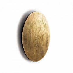 Nowodvorski kinkiet RING WOOD LED L LED x 1 Sklejka Stal lakierowana Złoty 220-230 V MAX: 15W