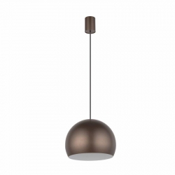 Nowodvorski lampa wisząca CANDY GU10 x 1 Stal lakierowana Satynowy czekoladowy 220-230 V MAX: 10W