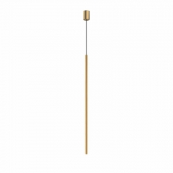 Nowodvorski lampa wisząca LASER 1000 G9 x 1 Stal lakierowana Satynowy złoty ~220-230 V MAX: 1x10W only LED