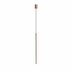 Nowodvorski lampa wisząca LASER 750 G9 x 1 Stal lakierowana Satynowa miedź ~220-230 V MAX: 1x10W only LED