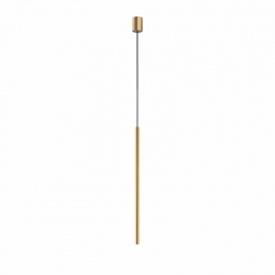 Nowodvorski lampa wisząca LASER 750 G9 x 1 Stal lakierowana Satynowy złoty ~220-230 V MAX: 1x10W only LED