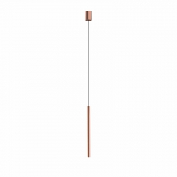 Nowodvorski lampa wisząca LASER 490 G9 x 1 Stal lakierowana Satynowa miedź ~220-230 V MAX: 1x10W only LED