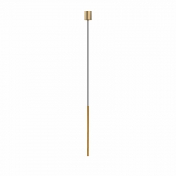 Nowodvorski lampa wisząca LASER 490 G9 x 1 Stal lakierowana Satynowy złoty ~220-230 V MAX: 1x10W only LED