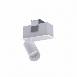 Nowodvorski oprawa wpuszczana MONO DEEP GU10 x 1 Stal lakierowana Tworzywo sztuczne PC Biały 220-230 V MAX: 10W only LED