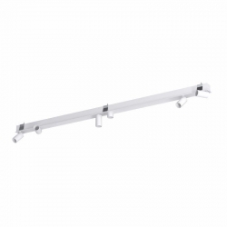 Nowodvorski oprawa wpuszczana MONO DEEP GU10 x 6 Stal lakierowana Tworzywo sztuczne PC Czarny 220-230 V MAX: 10W only LED