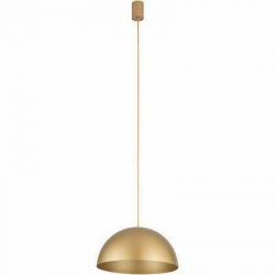 Nowodvorski lampa wisząca HEMISPHERE SUPER S GX53 x 1 Stal lakierowana Przewód w oplocie Satynowy złoty ~220-230 V MAX: 8W