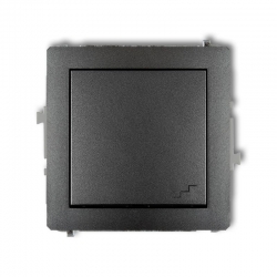 Karlik DECO łącznik schodowy grafitowy PODTYNKOWY bez ramki IP20 10AX 250V 11DWP-3