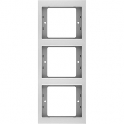 HAGER POLO Berker K.5 Ramka pionowa trzykrotna aluminium