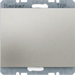 HAGER POLO Berker K.5 Zaślepka z elementem centr stal szlachetna 10457004