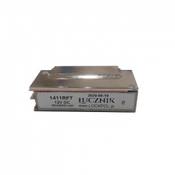 ŁUCZNIK Elektrozaczep symetryczny NO z ześlizgiem Podstawowy rewersyjny 11-13V 0,29A 1411rft-12dc 19814-1215