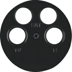 HAGER POLO Berker R.1 R.3 Element centralny do gniazda 4-wyjścia 14842045