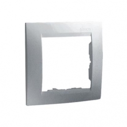 KONTAKT-SIMON Simon15 Ramka pojedyncza uniwersalna aluminium 1501610-026