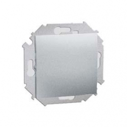 KONTAKT-SIMON Simon15 Przycisk zwierny poj bez piktogramu aluminium 1591150-026