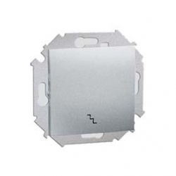KONTAKT-SIMON Simon15 Łącznik schodowy aluminium metalizowane 1591201-026K