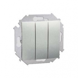 KONTAKT-SIMON Simon15 Łącznik trzybiegunowy aluminium 1591391-026K