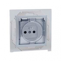 KONTAKT-SIMON Simon15 Gniazdo poj. IP44 hermetyczne z/u aluminium 1591940-026A
