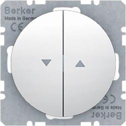 HAGER POLO Berker R.1/R.3 łącznik żaluzjowy biały 53303520+16252089